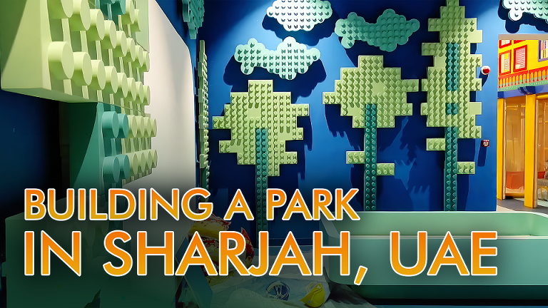 Building a park in Sharjah, UAE